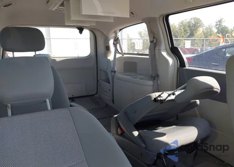 2009 Dodge Grand Caravan Sxt из США, поврежденный, VIN 2D8HN54109R655574